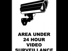 Area Under 24 Hour Surveillance